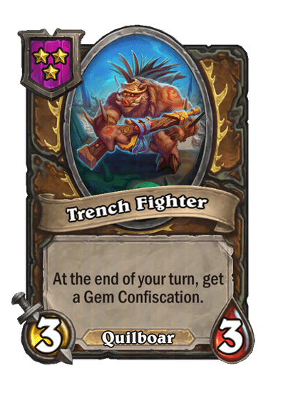 Trench Fighter Hearthstone kártya