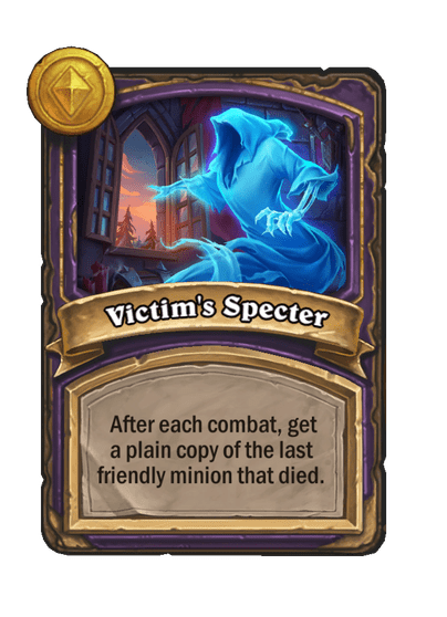 Victim's Specter Hearthstone kártya