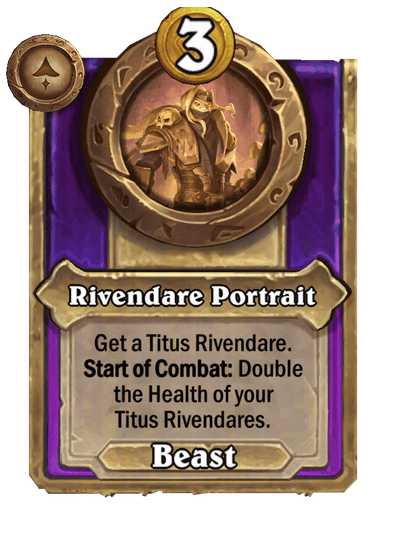 Rivendare Portrait