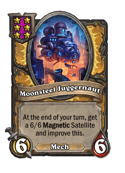 Moonsteel Juggernaut Hearthstone kártya