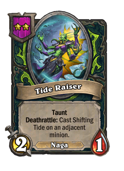 Tide Raiser Hearthstone kártya