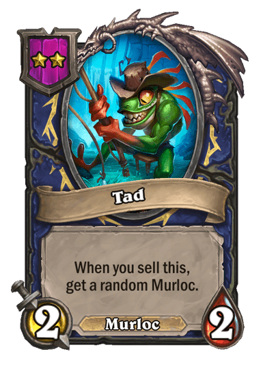 Tad Hearthstone kártya
