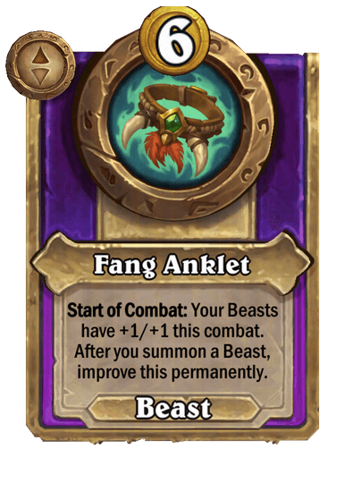 Fang Anklet