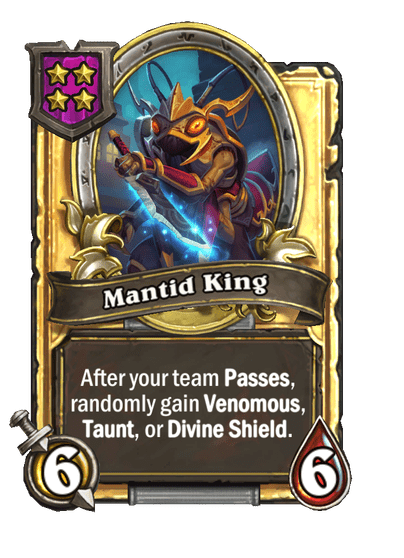 Mantid King Hearthstone kártya