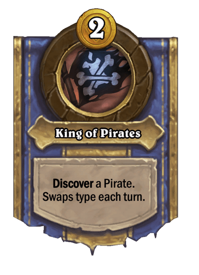 King of Pirates Hearthstone kártya