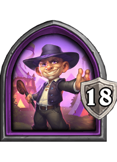 Silas Darkmoon Hearthstone kártya