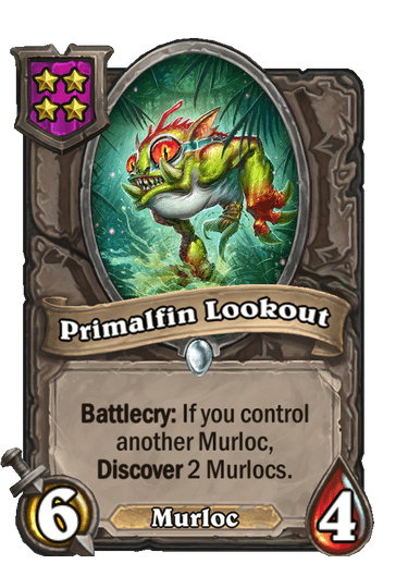 Primalfin Lookout Hearthstone kártya