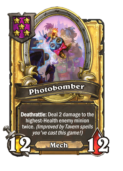 Photobomber Hearthstone kártya