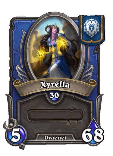 Xyrella Hearthstone kártya