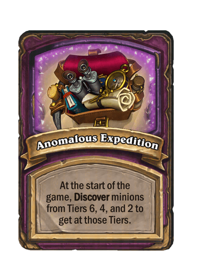 Anomalous Expedition