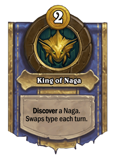 King of Naga Hearthstone kártya