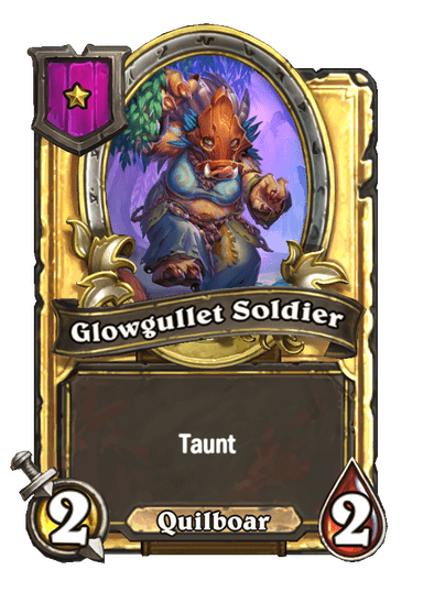 Glowgullet Soldier Hearthstone kártya