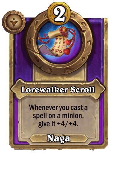 Lorewalker Scroll