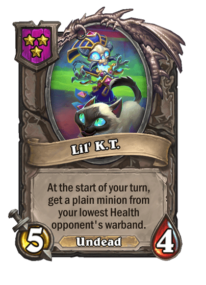 Lil' K.T. Hearthstone kártya