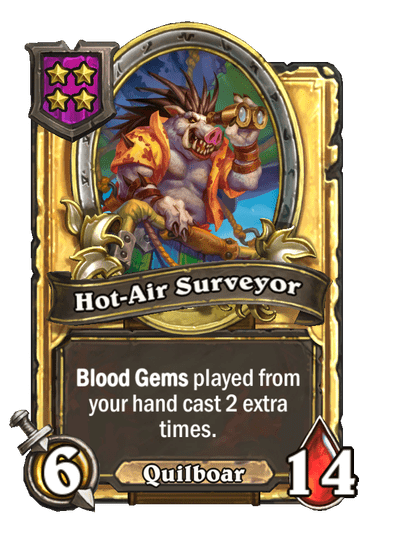 Hot-Air Surveyor Hearthstone kártya