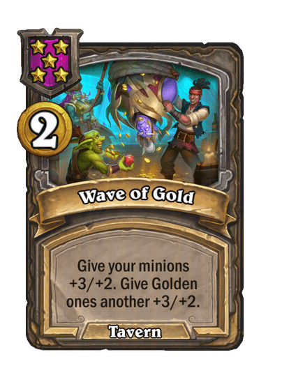 Wave of Gold Hearthstone kártya
