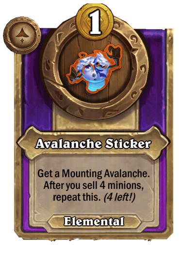 Avalanche Sticker
