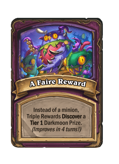 A Faire Reward