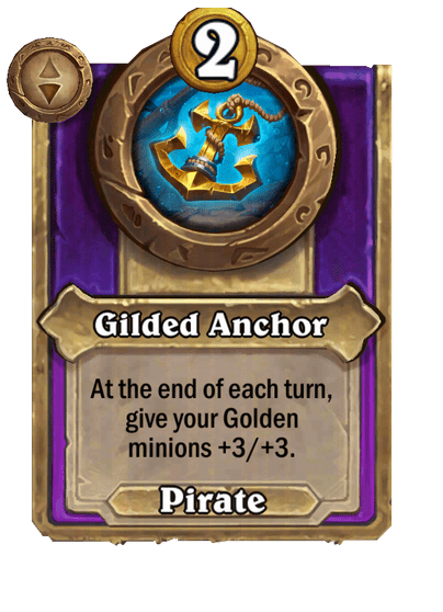 Gilded Anchor Hearthstone kártya