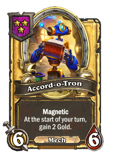 Accord-o-Tron Hearthstone kártya