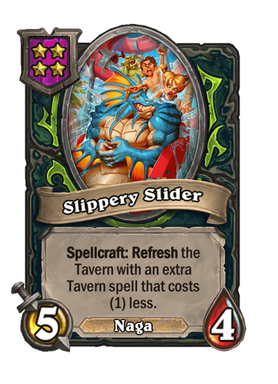 Slippery Slider Hearthstone kártya