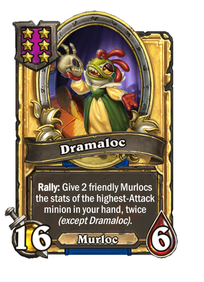 Dramaloc Hearthstone kártya