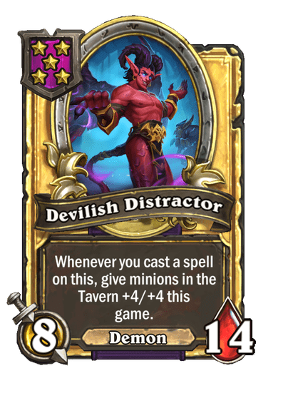 Devilish Distractor Hearthstone kártya