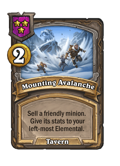 Mounting Avalanche