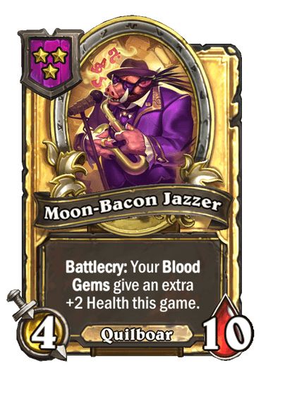 Moon-Bacon Jazzer Hearthstone kártya