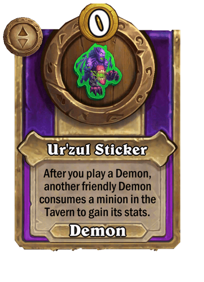 Ur'zul Sticker