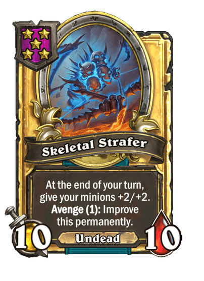 Skeletal Strafer Hearthstone kártya