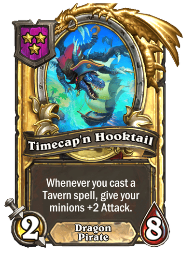 Timecap'n Hooktail Hearthstone kártya