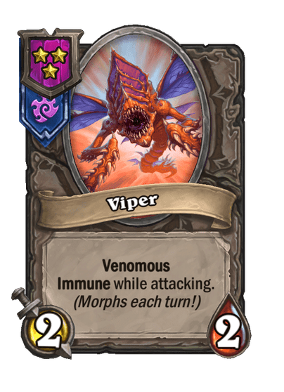 Viper Hearthstone kártya