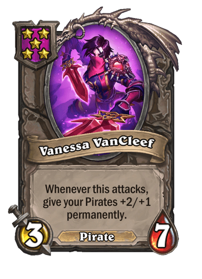 Vanessa VanCleef Hearthstone kártya