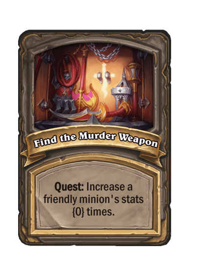 Find the Murder Weapon