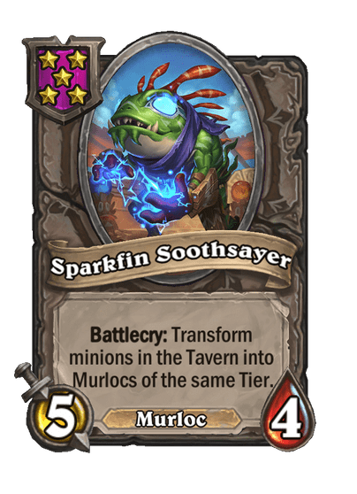 Sparkfin Soothsayer Hearthstone kártya