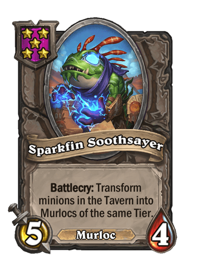 Sparkfin Soothsayer Hearthstone kártya