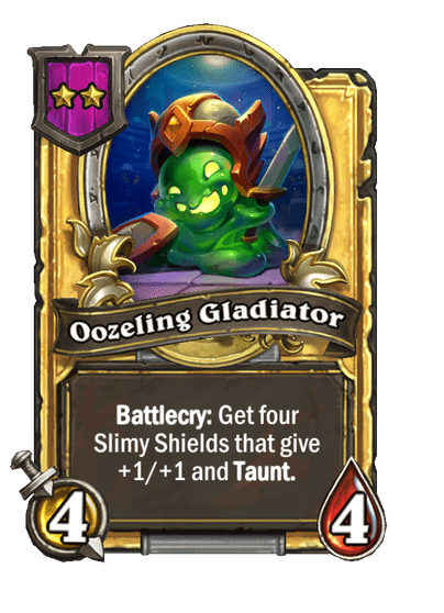 Oozeling Gladiator Hearthstone kártya