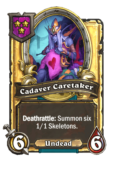 Cadaver Caretaker Hearthstone kártya