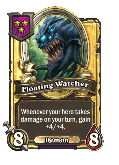 Floating Watcher Hearthstone kártya