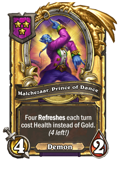Malchezaar, Prince of Dance Hearthstone kártya