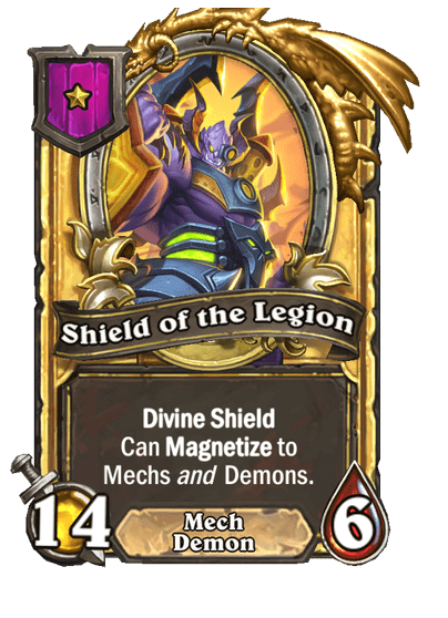 Shield of the Legion Hearthstone kártya