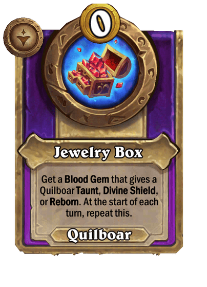Jewelry Box Hearthstone kártya