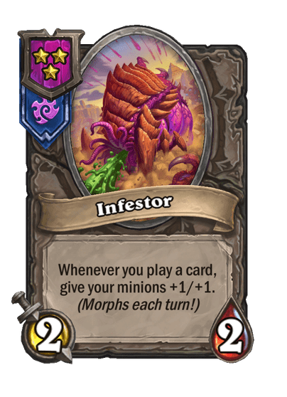 Infestor Hearthstone kártya