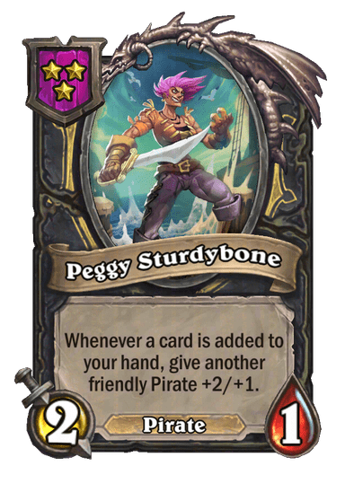Peggy Sturdybone Hearthstone kártya