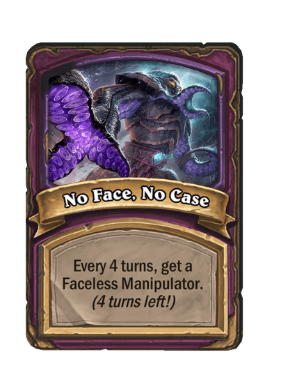 No Face, No Case