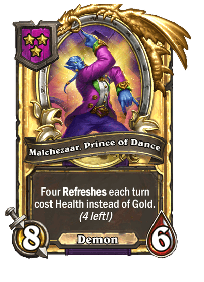 Malchezaar, Prince of Dance Hearthstone kártya