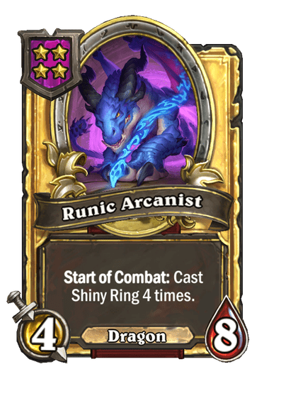 Runic Arcanist Hearthstone kártya