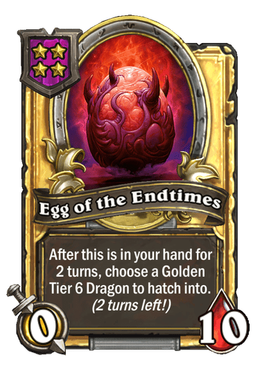 Egg of the Endtimes Hearthstone kártya