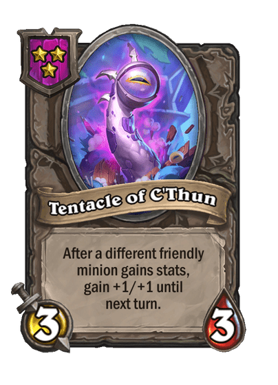 Tentacle of C'Thun Hearthstone kártya
